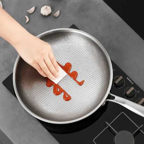 TITAN-PREMIUM PAN – Hochwertige Titanpfanne ohne Beschichtung für alle Herdarten