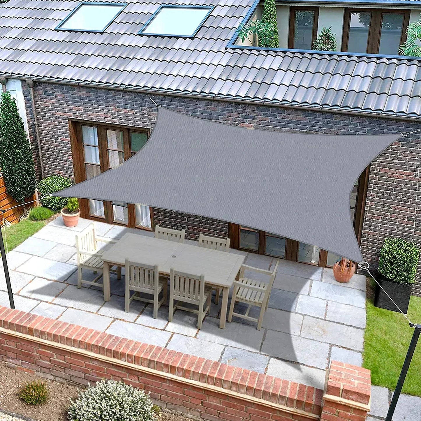 SolarGuard Flex – Toldo portátil impermeable con protección UV