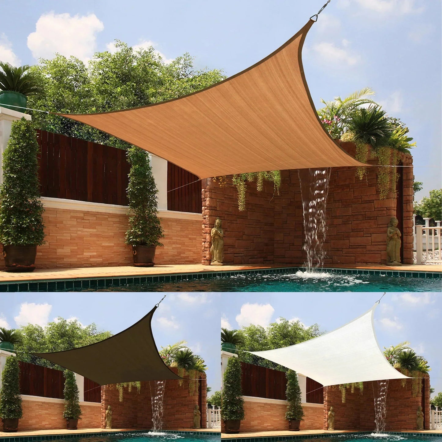 SolarGuard Flex – Toldo portátil impermeable con protección UV