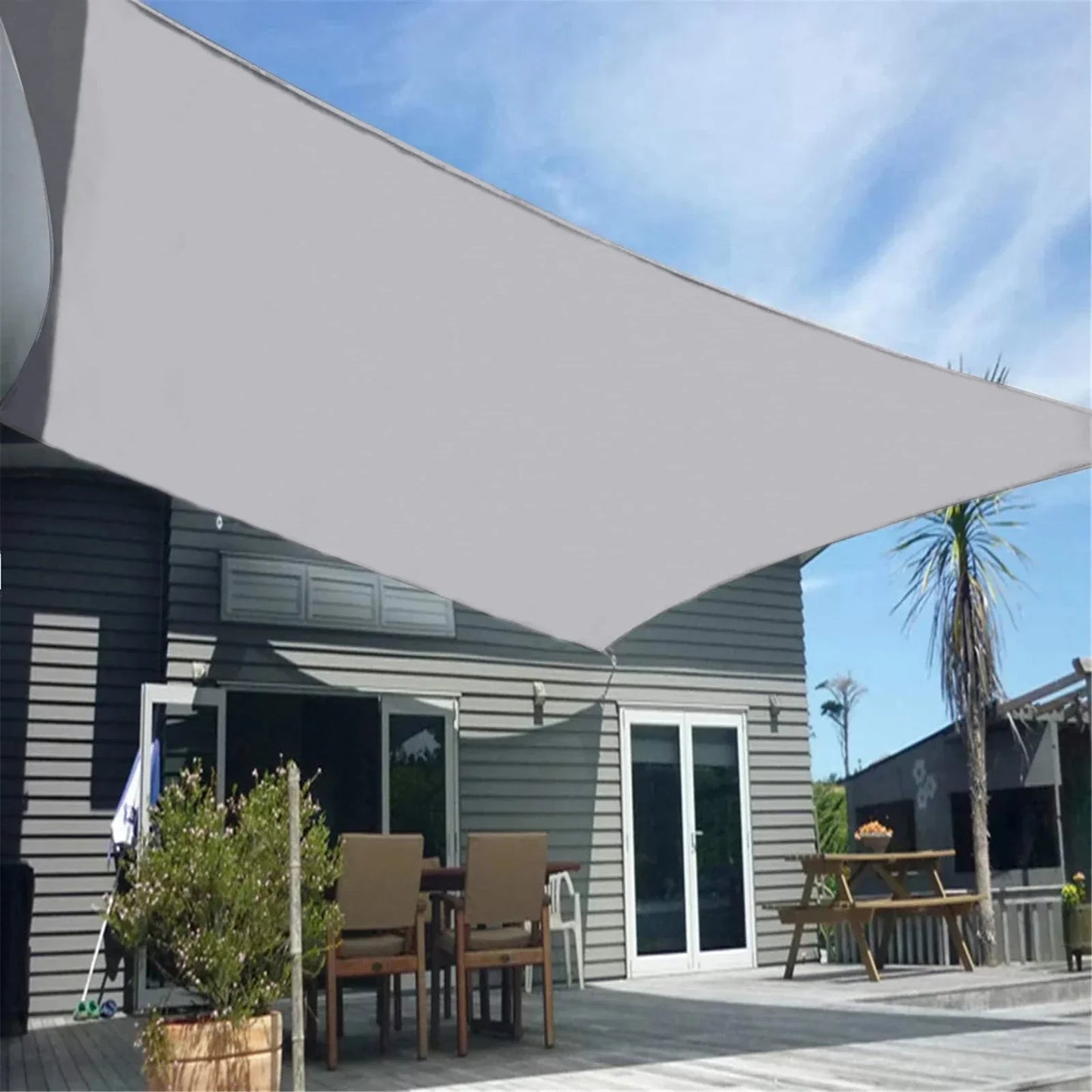 SolarGuard Flex – Toldo portátil impermeable con protección UV