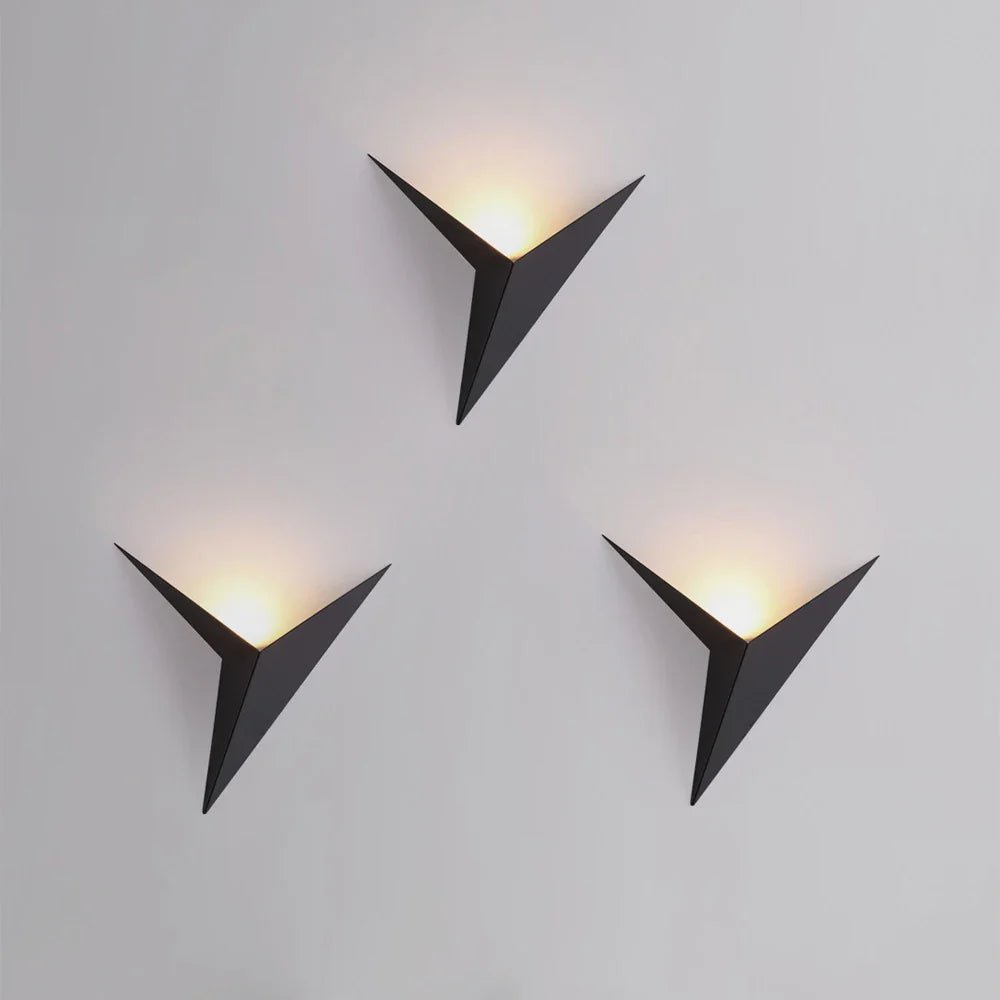 TRIGLOW – Modern Design LED Triangle Wall Light