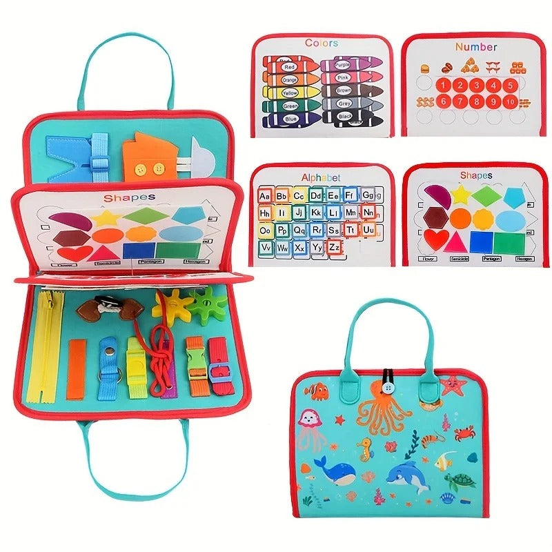 WonderTots – Libro de descubrimiento de colores y formas para pequeños exploradores