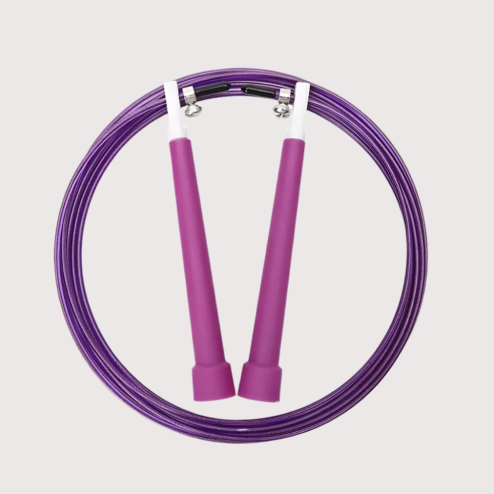 Flexijump - Corda per saltare professionale con lunghezza regolabile e impugnature ergonomiche