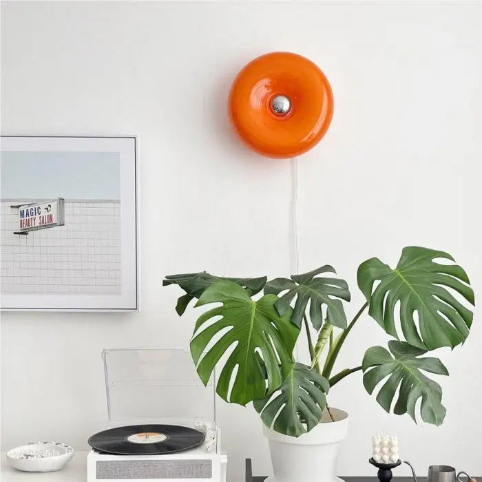 Variant image for Moderne LED Tischlampe – Dimmbar in Donut-Form für Stilvolle Beleuchtung-2
