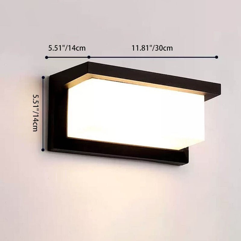 SECULUX – Lámpara de pared LED con sensor de movimiento para mayor seguridad