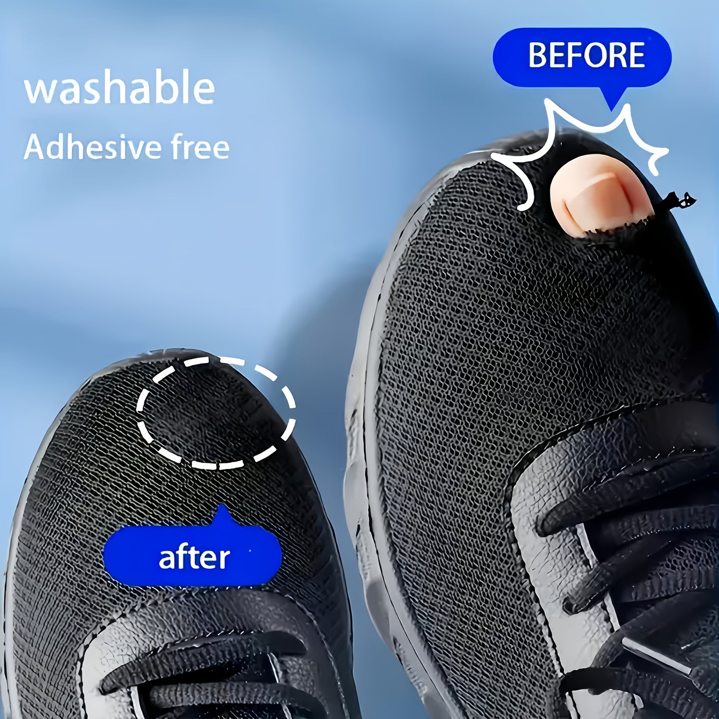 FLEXISHOE – Reparatiepleisters voor schoenoppervlakken en hielen