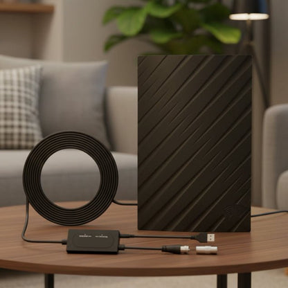 ULTRAWAVE – Antena HDTV con soporte 4K y amplia cobertura