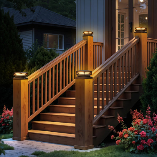 SHINEFLOW – Decoratieve solar paalverlichting voor terras en dek