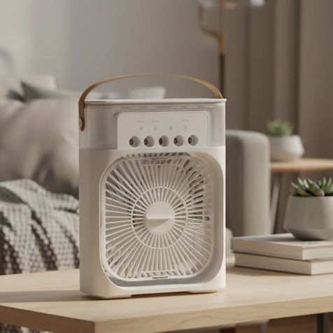 CoolBreeze Mini Airconditioner – Draagbaar & Energiezuinig voor elke kamer