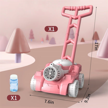  Bubblemaai Spielzeug - Magic Bubbles Rasenmäher für Kinder-4