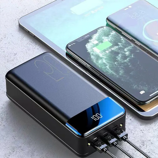 POWERBLOC 50K - Ultra power bank with 50,000 mAh for reliable energy