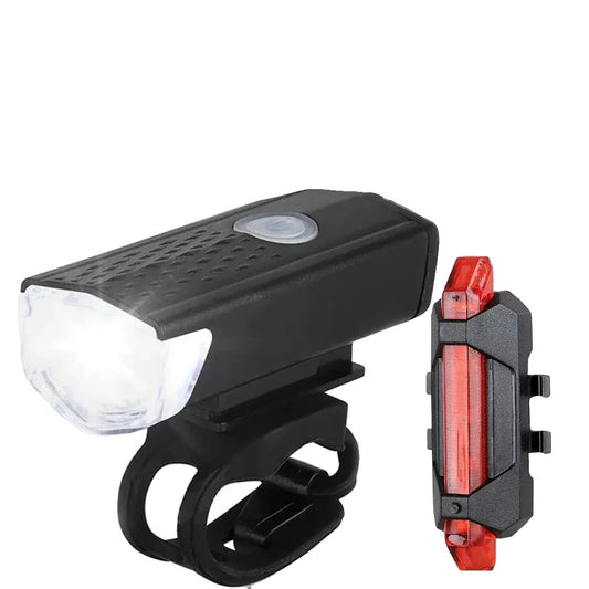 Wiederaufladbares USB Fahrradlicht LED mit 3 Modi, IPX4 Wasserdicht und Einfache Installation-1
