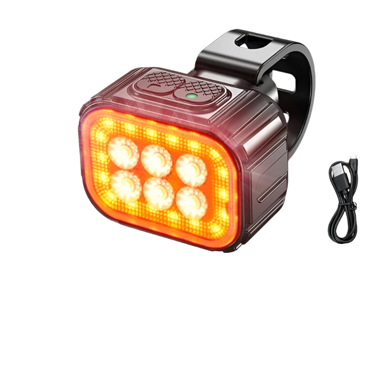 Variant image for Wiederaufladbare Fahrradlichter Set - Helle LED Fahrradbeleuchtung mit USB-C, Wasserdicht, Front- und Rücklicht-1