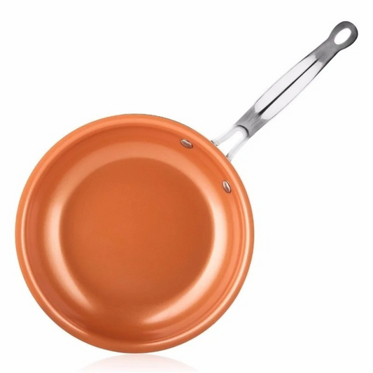 COPPER PAN - Professional copper pan with non-stick coating & perfect heat distribution