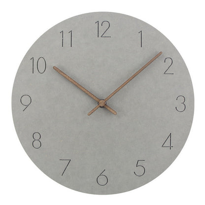 Stilvolle nordische Wanduhr - Stummes Design für ruhiges Interieur-6