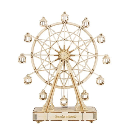 WheelCraft - 3D wooden model Ferris wheel to build yourself