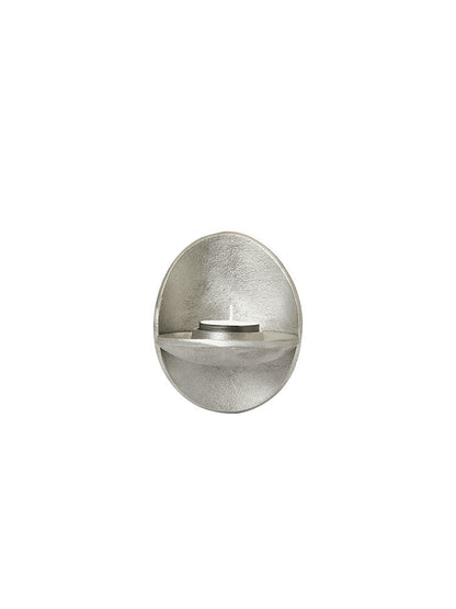 LUMÉVIA – Porte-bougie chauffe-plat mural au design élégant en aluminium