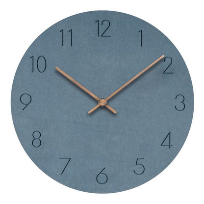 Stilvolle nordische Wanduhr - Stummes Design für ruhiges Interieur-1
