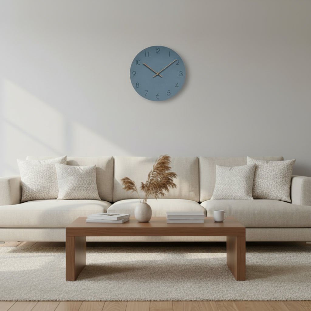 NORDWHISPER HORLOGE – Élégance silencieuse pour espaces modernes