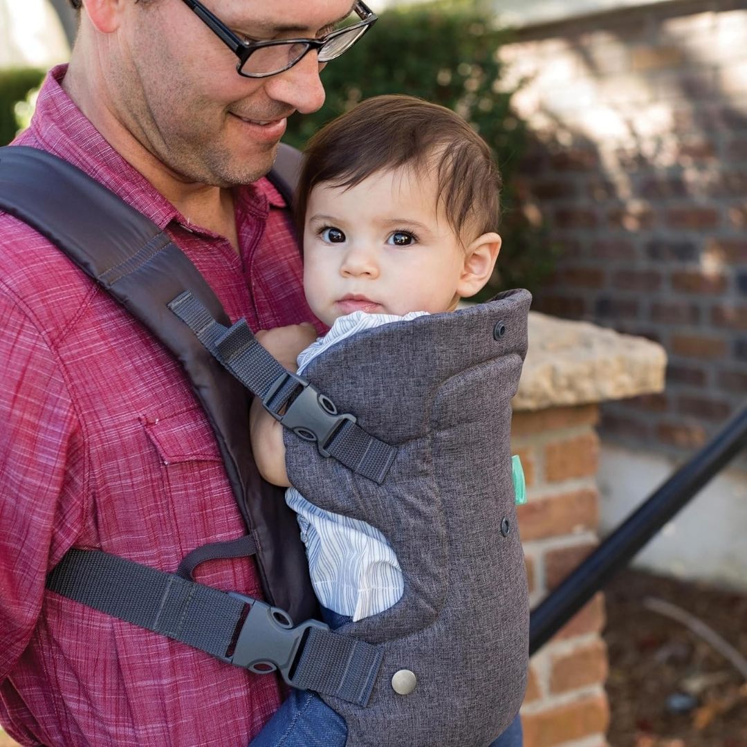 INFANORA – Mochila ergonómica para bebé con 4 posiciones de transporte