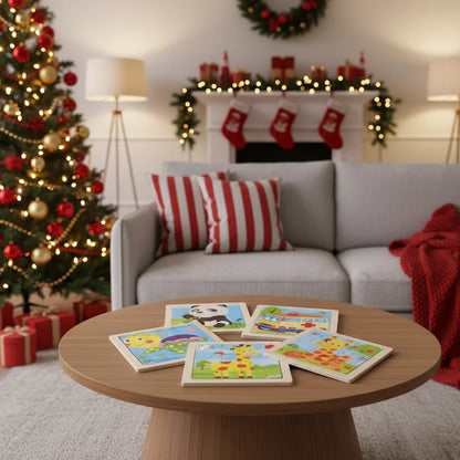 TINYLOGIX – Montessori wooden puzzle for early logical learning