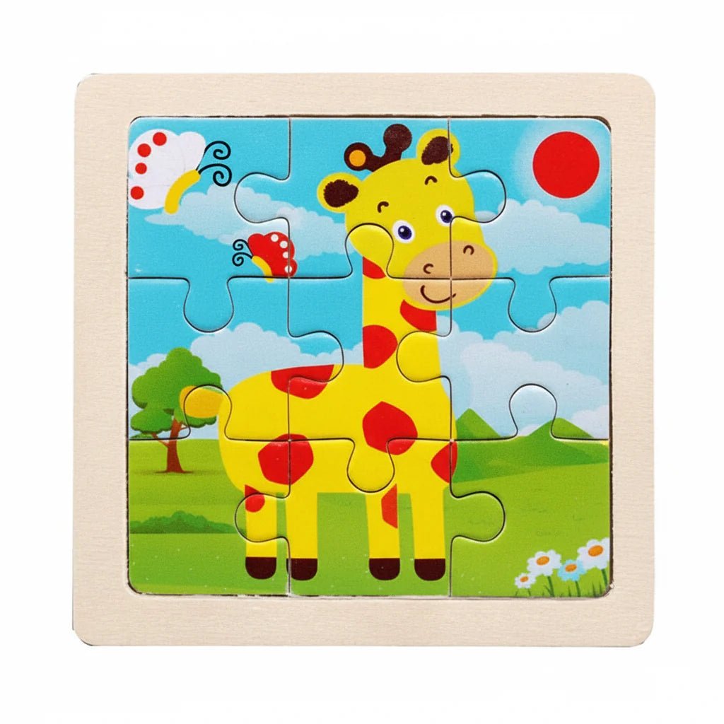 TINYLOGIX – Montessori wooden puzzle for early logical learning