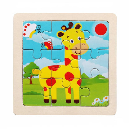 TINYLOGIX – Montessori wooden puzzle for early logical learning