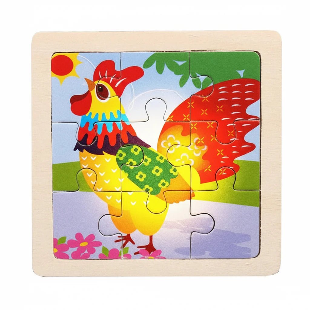 TINYLOGIX – Montessori wooden puzzle for early logical learning