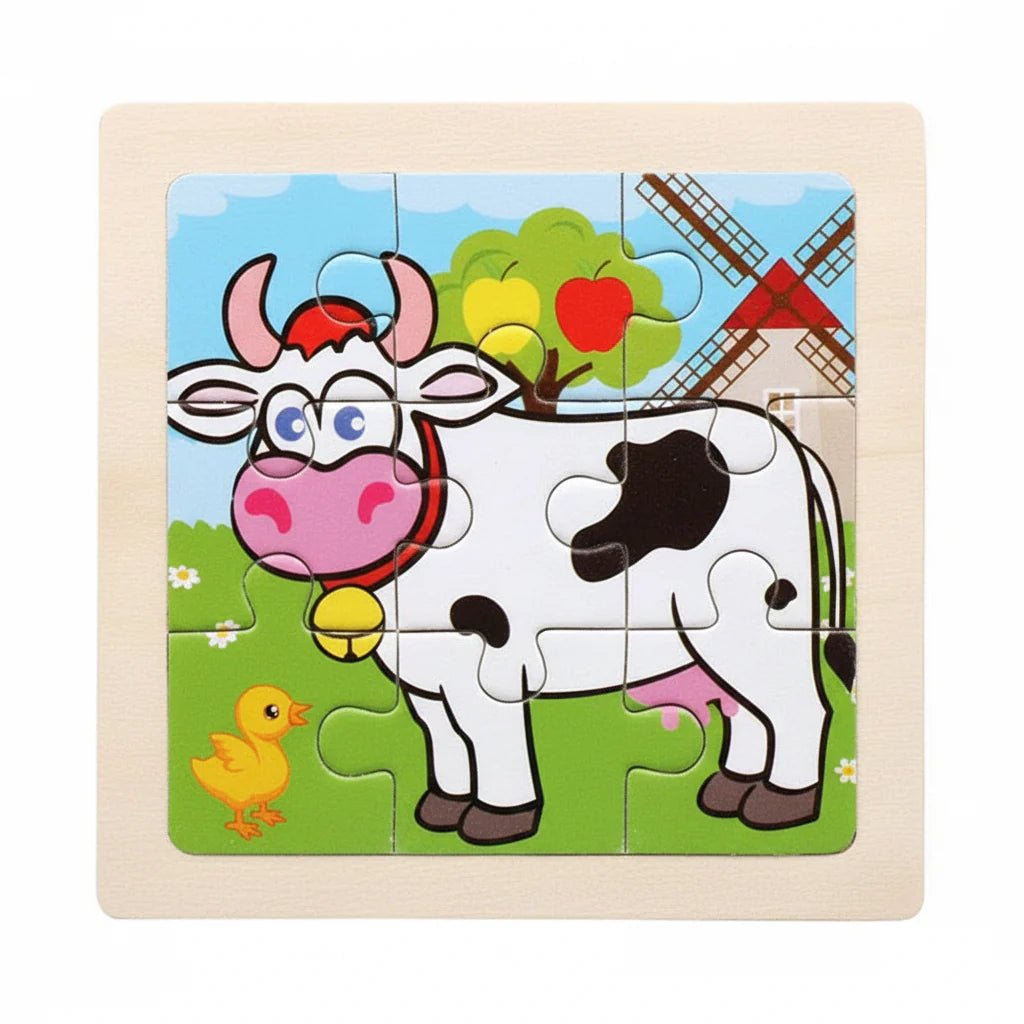 TINYLOGIX – Montessori wooden puzzle for early logical learning