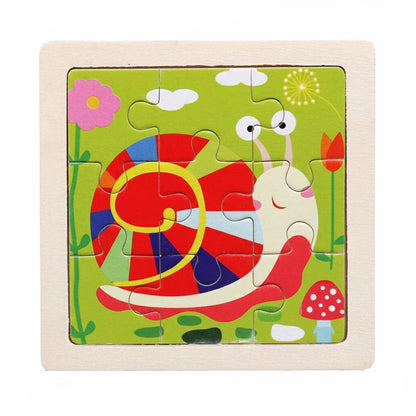 TINYLOGIX – Montessori wooden puzzle for early logical learning