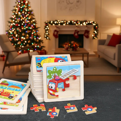 TINYLOGIX – Montessori wooden puzzle for early logical learning