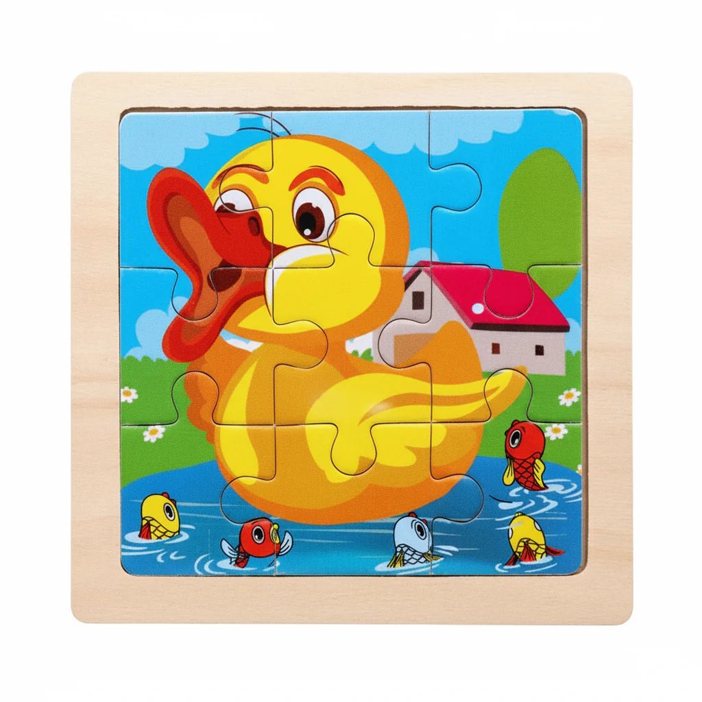 TINYLOGIX – Montessori wooden puzzle for early logical learning