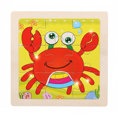 TINYLOGIX – Montessori wooden puzzle for early logical learning