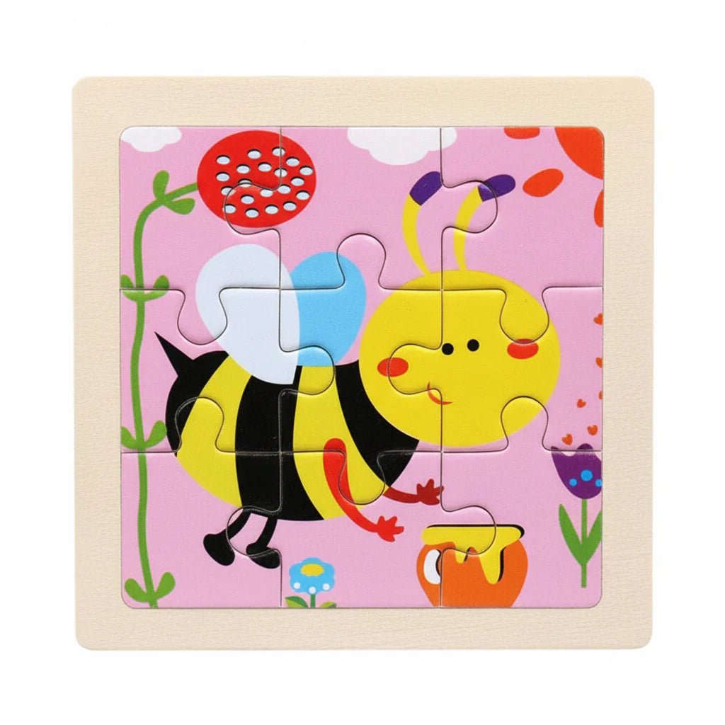 TINYLOGIX – Montessori wooden puzzle for early logical learning