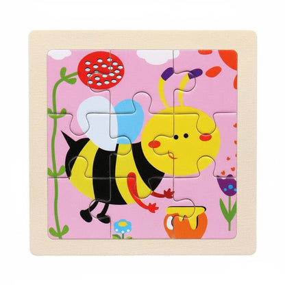 TINYLOGIX – Montessori wooden puzzle for early logical learning