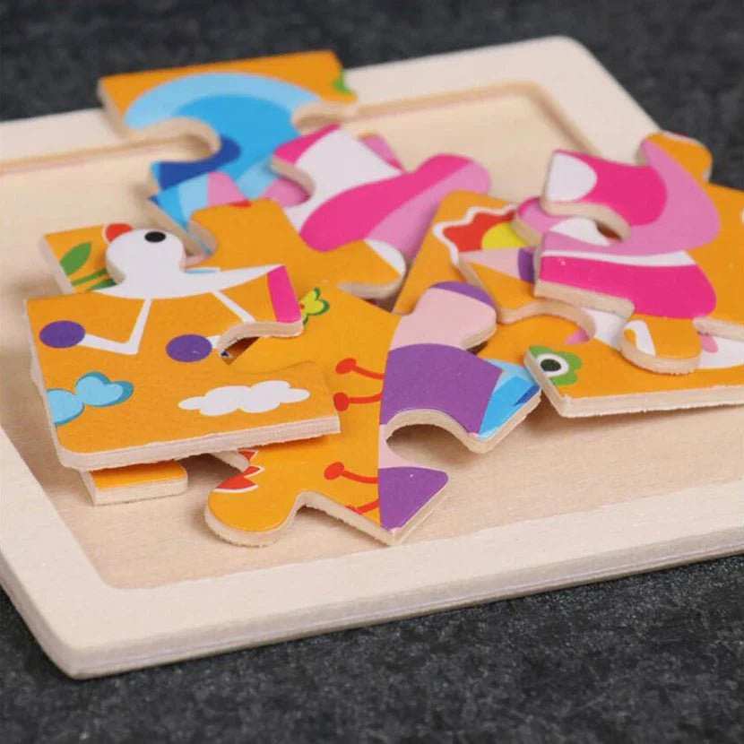TINYLOGIX – Montessori wooden puzzle for early logical learning