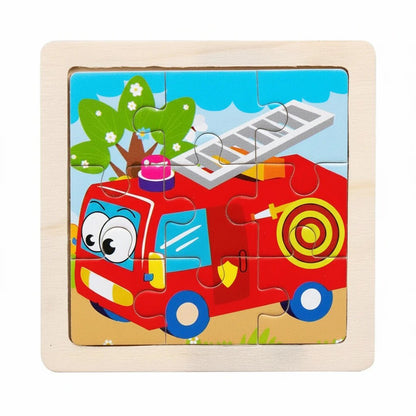 TINYLOGIX – Montessori wooden puzzle for early logical learning