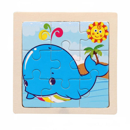 TINYLOGIX – Montessori wooden puzzle for early logical learning