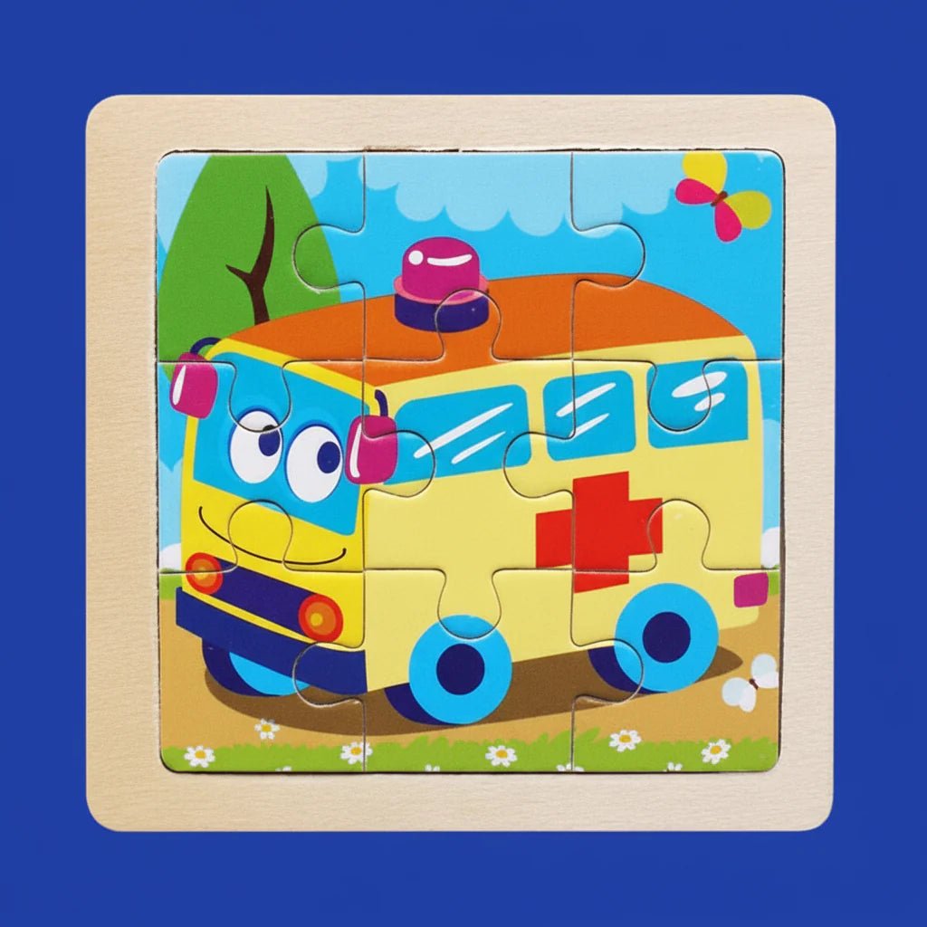 TINYLOGIX – Montessori wooden puzzle for early logical learning