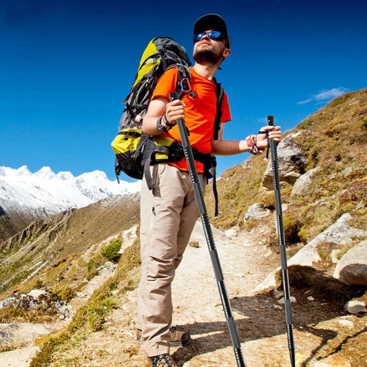 SURVIVAL TREKKER - Tactical hiking pole with multi-tool function for outdoor & emergencies