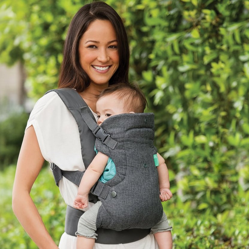 INFANORA – Mochila ergonómica para bebé con 4 posiciones de transporte