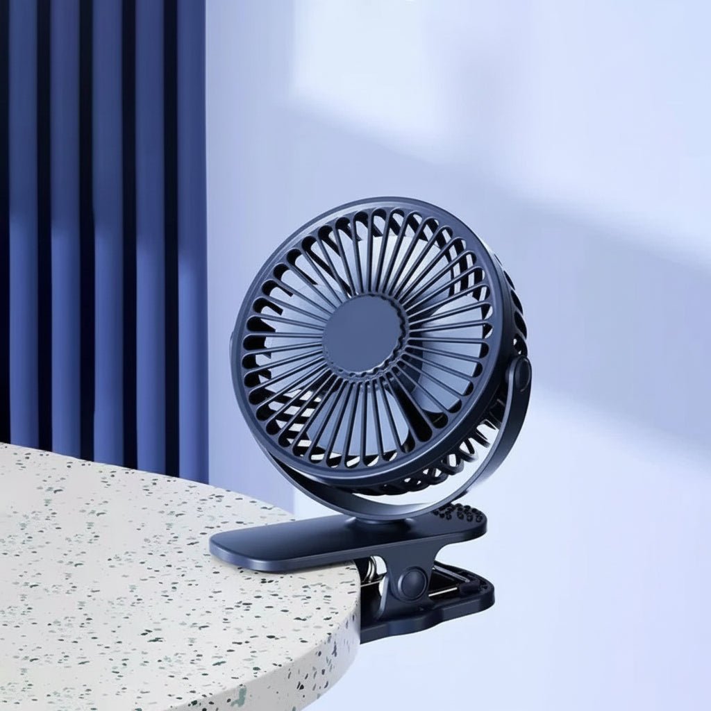 CLIPIXA – Modern Clip Fan with Strong Grip