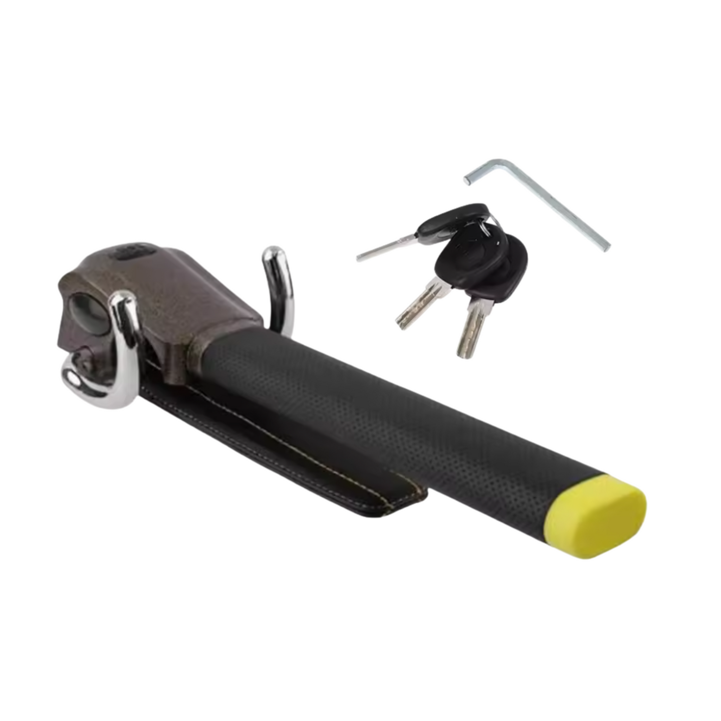 LOCKSHIELD – Lenkradschloss mit Alarmfunktion und 3-fach Sicherung