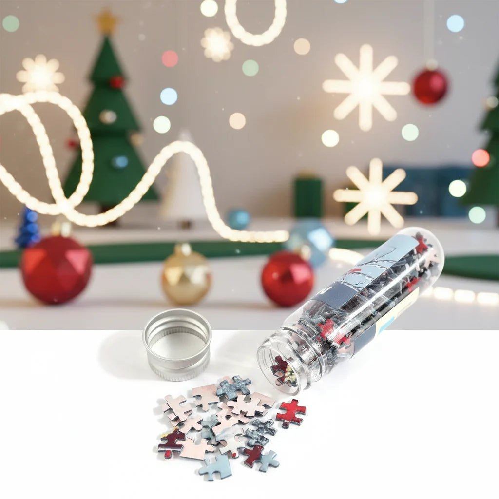 VANGLINT – Mini Tube Puzzle of Van Gogh's "Starry Night" for Art Fans