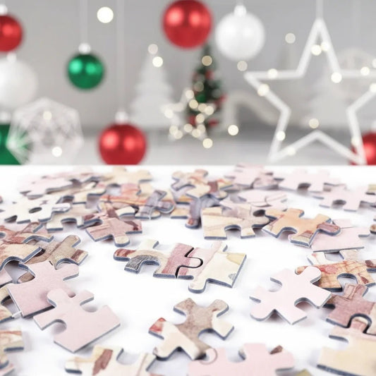 VANGLINT – Mini-Röhrchen-Puzzle von Van Goghs „Sternennacht“ für Kunstfans