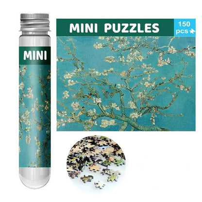 VANGLINT – Mini Tube Puzzle of Van Gogh's "Starry Night" for Art Fans