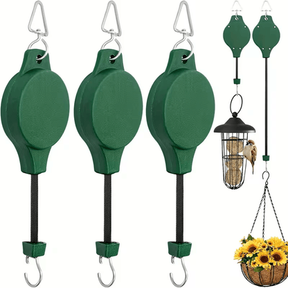 GARDENLIFT – Höhenverstellbares Aufhängesystem für Pflanzen & Vogelhäuser