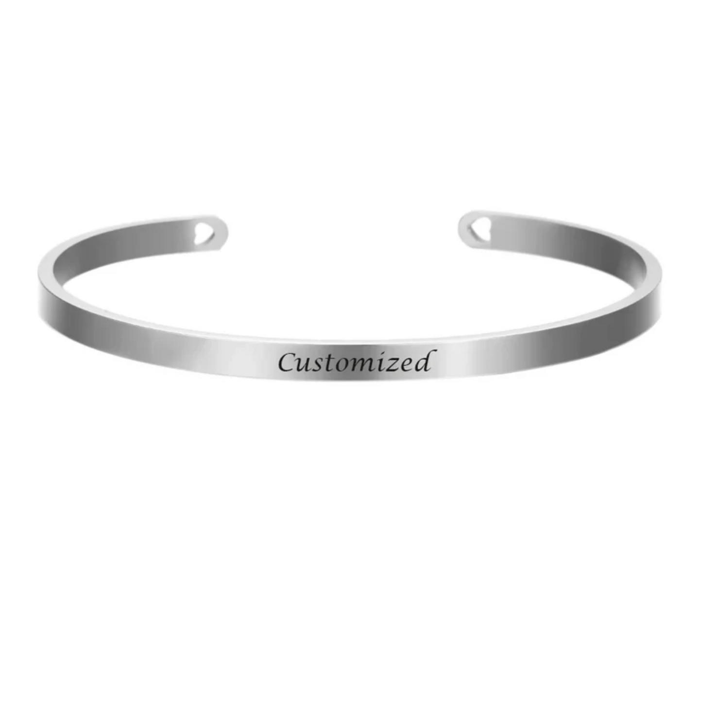 LIVAREL – Stainless Steel Bracelet with Engraving for Individual Elegance