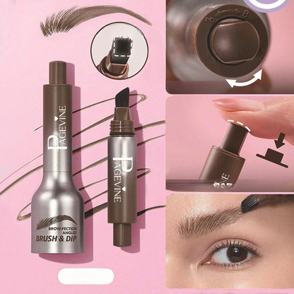 Augenbrauenstift Wasserfest - Browglam 3D-Formel für Natürliche Definition-3