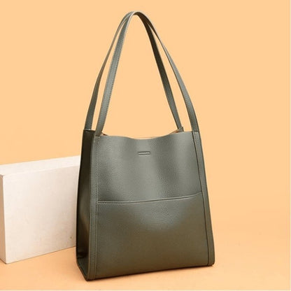 CITYTOTE – Elegant Faux Leather Bag for Office & Daily Use